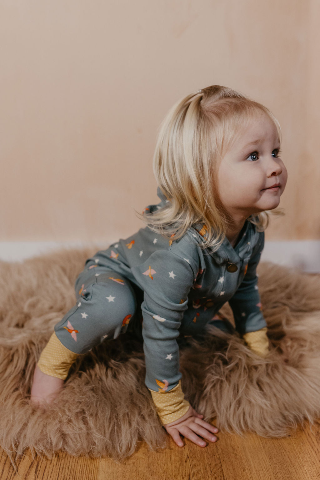 Jude Hooded Romper Cotton
