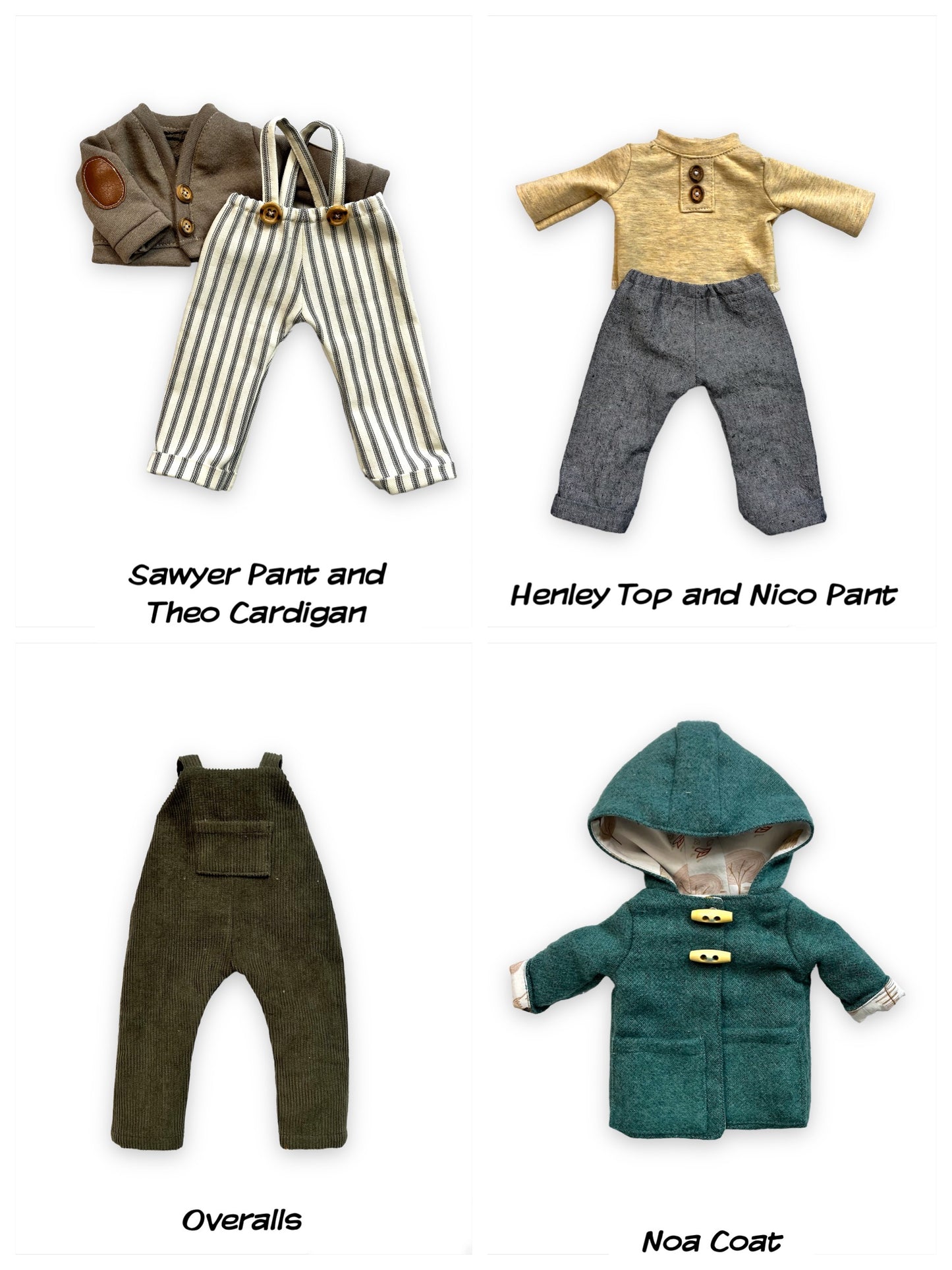 Bear Doll ( includes one outfit and one accessory)