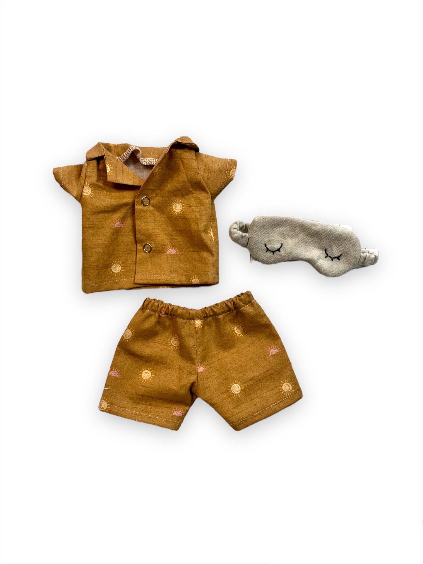 Doll Pajamas and sleepmask