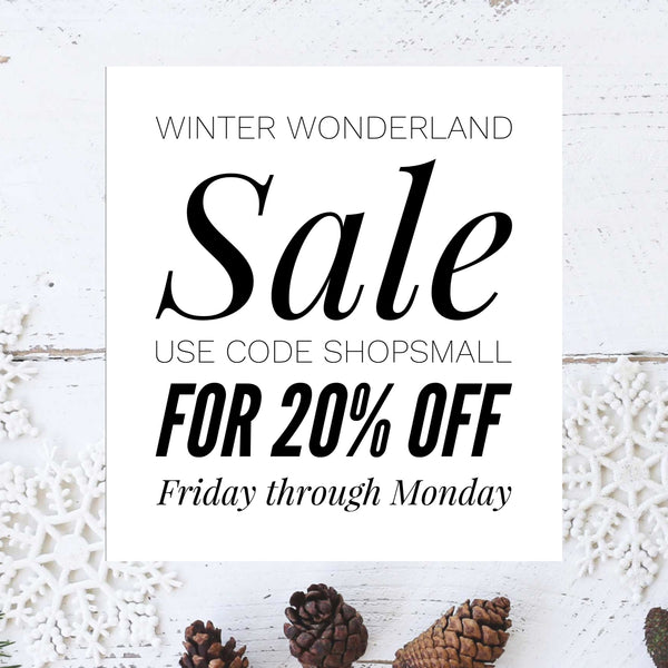 WINTER WONDERLAND SALE