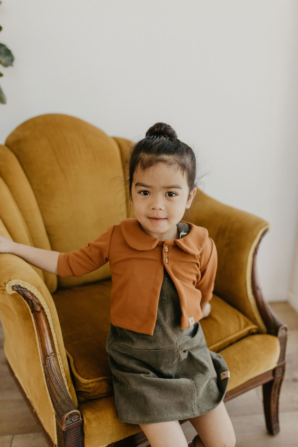 Parker Corduroy Overall Jumper