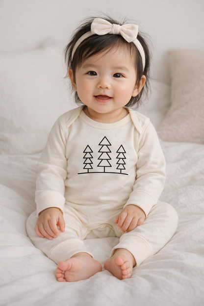 Romper long sleeve graphic