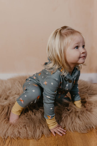 Jude Hooded Romper Cotton