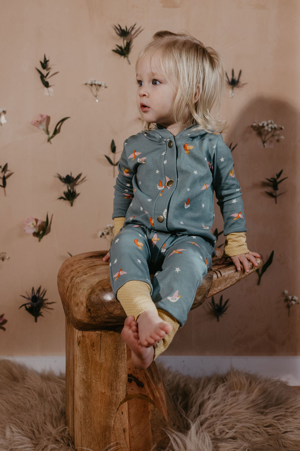 Jude Hooded Romper Cotton