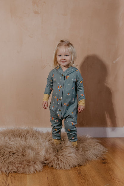Jude Hooded Romper Cotton