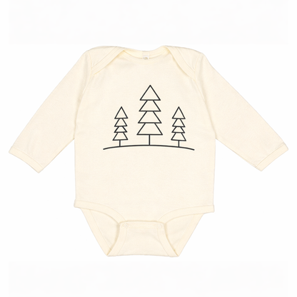 Tate & Adele Original Graphic Long Sleeve Bodysuit