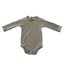 Load image into Gallery viewer, Striped Raglan Bodysuit