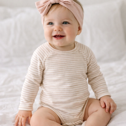 Striped Raglan Bodysuit
