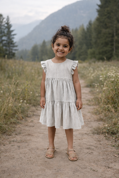 Isabelle Two Tier Ruffle Dress