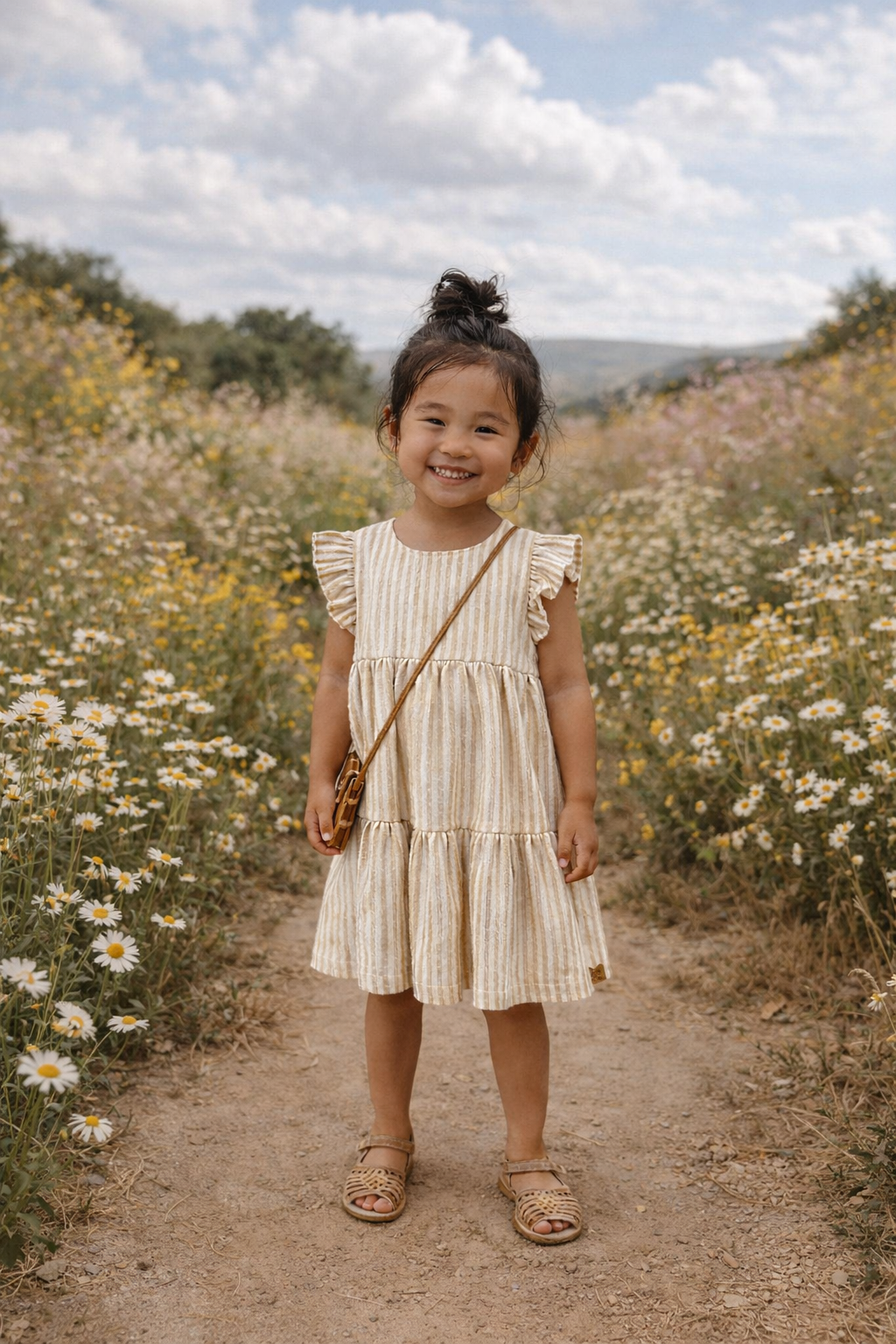 Isabelle Two Tier Ruffle Dress