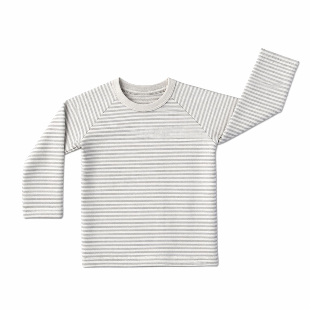 Striped Raglan Tee