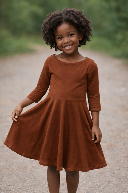 Freya Bamboo Dress Solids