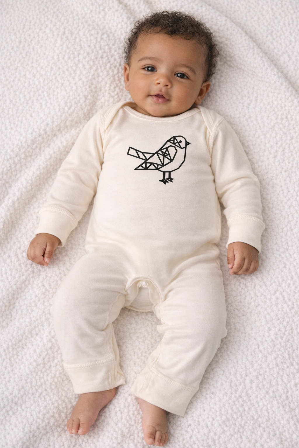 Romper long sleeve graphic