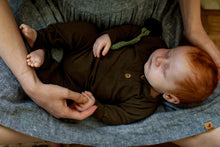 Load image into Gallery viewer, Henley Romper - Tate &amp; Adele