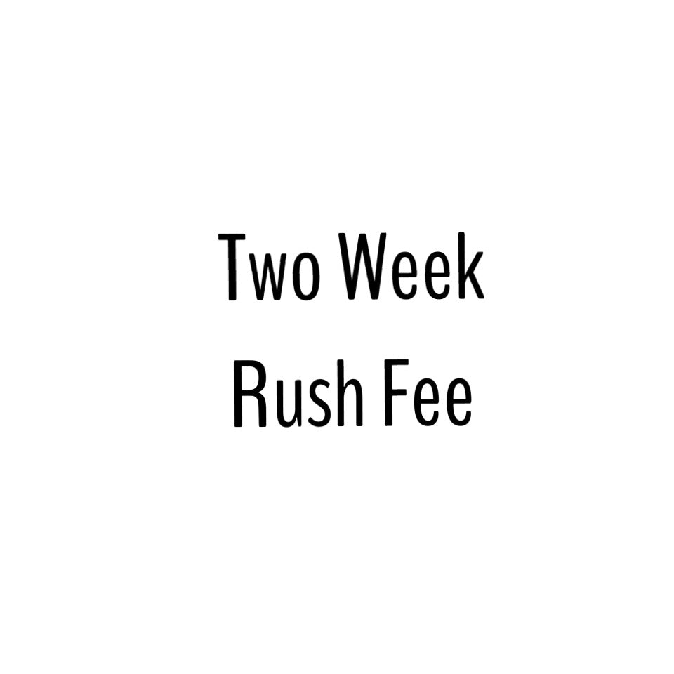 2 Week Rush (One Item) - Tate & Adele