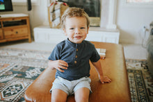 Load image into Gallery viewer, Henley Top - Tate &amp; Adele