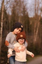 Load image into Gallery viewer, Waffle Beanie with Ultra Suede  Patch