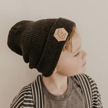 Load image into Gallery viewer, Waffle Beanie with Ultra Suede  Patch