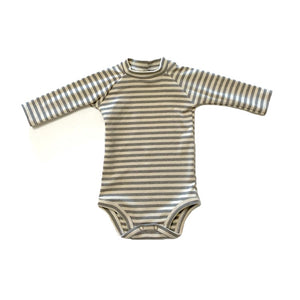 Striped Raglan Bodysuit - Tate & Adele