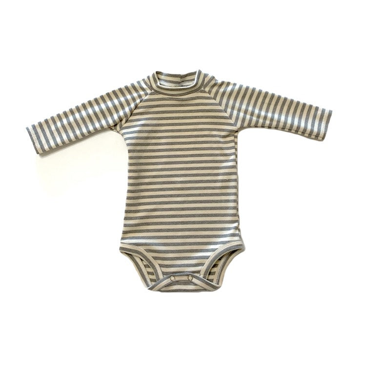 Striped Raglan Bodysuit - Tate & Adele