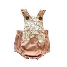 Load image into Gallery viewer, Ruffle Leona Romper - Tate &amp; Adele