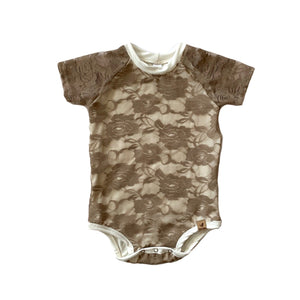 Lace Lined Bodysuit - Tate & Adele