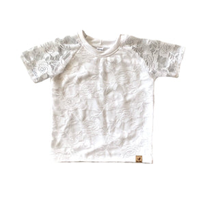 Lace Lined Top - Tate & Adele