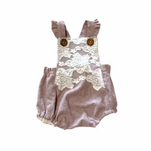 Load image into Gallery viewer, Ruffle Leona Romper - Tate &amp; Adele