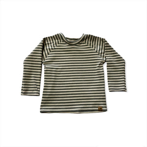 Striped Raglan Tee - Tate & Adele
