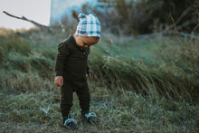 Load image into Gallery viewer, Henley Romper - Tate &amp; Adele