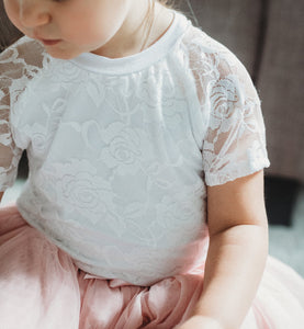Lace Lined Bodysuit - Tate & Adele