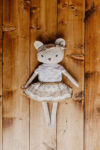 Bear Doll ( includes one outfit and one accessory)