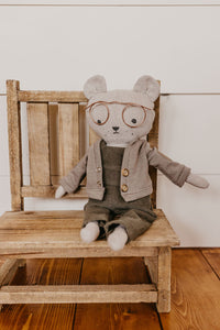 Bear Doll ( includes one outfit and one accessory)