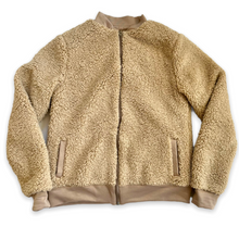 Load image into Gallery viewer, Adult Lennon Sherpa Bomber Jacket - Tate &amp; Adele