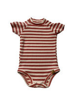 Load image into Gallery viewer, Striped Raglan Bodysuit