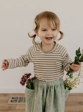 Load image into Gallery viewer, Striped Raglan Tee - Tate &amp; Adele
