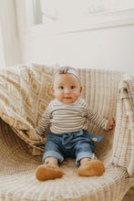 Load image into Gallery viewer, Striped Raglan Bodysuit