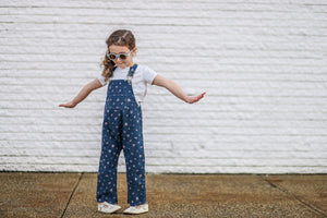 Floral Parker Overalls