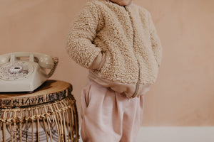 Lennon Sherpa Bomber Jacket - Tate & Adele