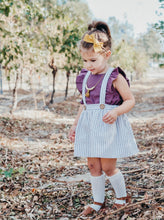 Load image into Gallery viewer, Wren Suspender Skirt - Tate &amp; Adele