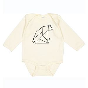 Tate & Adele Original Graphic Long Sleeve Bodysuit