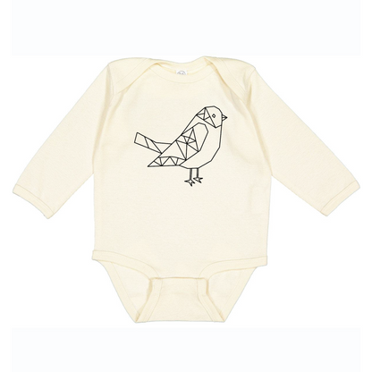 Tate & Adele Original Graphic Long Sleeve Bodysuit