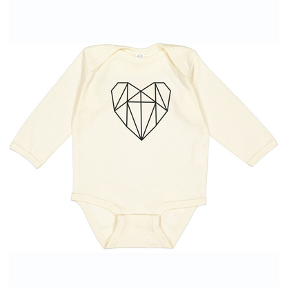 Tate & Adele Original Graphic Long Sleeve Bodysuit