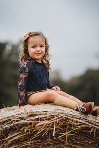 Lace Lined Bodysuit - Tate & Adele
